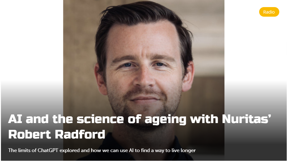 AI and the science of aging with Nuritas Rob Radford